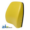 A & I Products Back Cushion, Steel, YLW VINYL 15" x15" x5" A-AR81168-6